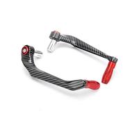 Moto Bow Guard Freno Frizione Paramano Per Aprilia RSV4 RSV1000 R Per Caponord 1200 Per Dorsoduro 750 Per Shiver Protezione manubrio(ROSSO)