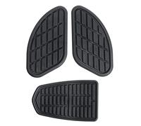 Moto Cafe Racer Serbatoio Trazione Pad Laterale Gas Serbatoio Ginocchio Grip Protector Serbatoio Carburante Adesivi Vintage Pannelli Laterali Nero