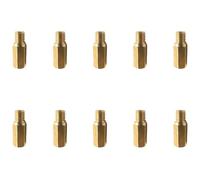 Moto Carb Confezione Da 10 Pezzi Moto Carburatore Getti Principali Getti Pilota Lenti Carb Set Ugello Iniettore Carburatore Iniettore carburante(Main 105-128)