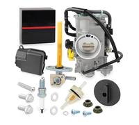 Moto Carburatore Per TRX400EX Per Sportrax Per 400EX Per TRX400X 1999-2014 Carburatore Valvola Del Carburante Rubinetto Con Leva Carb