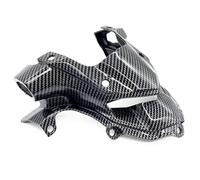 Moto Carenatura Anteriore Faro Coperchio Superiore Becco Naso Cono Estensione Per Z900 Per Z 900 2017-2019 Luce Griglia Copertura moto(Aspetto in fibra di carbonio)