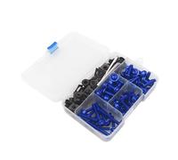 Moto Carenatura Bulloni Kit Di Bulloni E Clip Di Fissaggio Per Carenatura Moto Per Benelli TRK 502 502X 502C Leoncino 500 TNT 125 300 Viti E Dadi Per Parabrezza Parabrezza Viti Set(Blu)