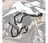 Moto Carenatura Highway Crash Bar Superiore Inferiore Protezione motore Paraurti Stunt Cage Frame Protezione dalla caduta per Triumph Tiger 900 Rally/GT/PRO 2020 2021 2022 2023 (Nero-Un set)