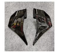 Moto Carenatura Winglets Per Kawasaki Per Ninja 400 Per NINJA 400 Per Ninja400 Accessori Per Moto Kit Alette Spoiler Aerodinamico Alette Fisse(Bright Black)