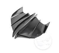 Moto Carenatura Winglets Per Kawasaki Per VERSYS 300 Per VERSYS 650 Spoiler Alettone Universale Per Moto Con Adesivo Decorativo(Bright Black)