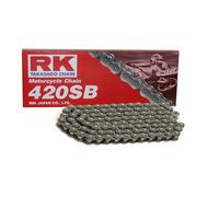 Moto Catena RK 420 Con 114 Ruoli E Chiusura a Clip Aperto