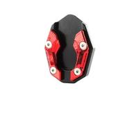 Moto Cavalletto Ingranditore Aluminum Alloy Motorcycle Bike Kickstand Extender Foot Side Stand Extension Foot Pad Support Plate Motorcycle Accessories