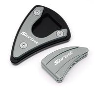 Moto Cavalletto Ingranditore KickStand Pad Laterale Per Vespa Lx Lxv Per Sprint Per Primavera 150 Estensione(1 Set Titanium)