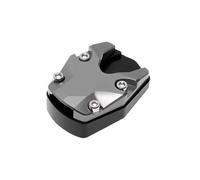 moto Cavalletto Pad Laterale Supporto Motociclette Cavalletto Estensione Piede Cavalletto Laterale Estensione Piedino Piastra Di Supporto Accessori Moto Cavalletto Laterale(Silver)