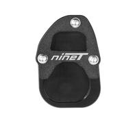 Moto Cavalletto Pad Per BMW Per R NINET R9T Racer Urbano G/S Pure Scrambler Laterale Piede Ingranditore Piastra Estensione(Black-LOGO)