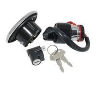 Moto Chiave Accensione Compatibile Con Suzuki Per GN125 1982-2001 Set Di Chiavi Di Blocco Dell'interruttore Di Accensione E Avviamento Set Di Interruttori Di Accensione Motociclette Cilindro