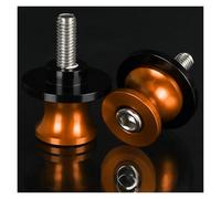 Moto CNC posteriore Stand Paddock Stand PER DUCATI Multistrada 2016-2021 Accessori Per Moto Da 8 Mm Viti Per Supporti Perno Forcellone In Alluminio CNC(8MM Orange NO LOGO)