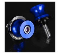 Moto CNC posteriore Stand Paddock Stand PER DUCATI Multistrada 2016-2021 Accessori Per Moto Da 8 Mm Viti Per Supporti Perno Forcellone In Alluminio CNC(8MM Blue LOGO)