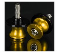 Moto CNC posteriore Stand Paddock Stand PER DUCATI Multistrada 2016-2021 Accessori Per Moto Da 8 Mm Viti Per Supporti Perno Forcellone In Alluminio CNC(8MM yellow NO LOGO)