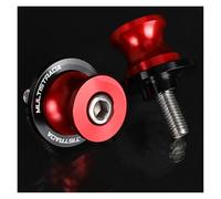 Moto CNC posteriore Stand Paddock Stand PER DUCATI Multistrada 2016-2021 Accessori Per Moto Da 8 Mm Viti Per Supporti Perno Forcellone In Alluminio CNC(8MM Red LOGO)