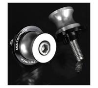 Moto CNC posteriore Stand Paddock Stand PER DUCATI Multistrada 2016-2021 Accessori Per Moto Da 8 Mm Viti Per Supporti Perno Forcellone In Alluminio CNC(8MM Silver LOGO)