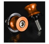 Moto CNC posteriore Stand Paddock Stand PER DUCATI Multistrada 2016-2021 Accessori Per Moto Da 8 Mm Viti Per Supporti Perno Forcellone In Alluminio CNC(8MM Orange LOGO)