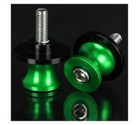 Moto CNC posteriore Stand Paddock Stand PER DUCATI Multistrada 2016-2021 Accessori Per Moto Da 8 Mm Viti Per Supporti Perno Forcellone In Alluminio CNC(8MM Green NO LOGO)