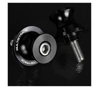 Moto CNC posteriore Stand Paddock Stand PER DUCATI Multistrada 2016-2021 Accessori Per Moto Da 8 Mm Viti Per Supporti Perno Forcellone In Alluminio CNC(8MM Black LOGO)