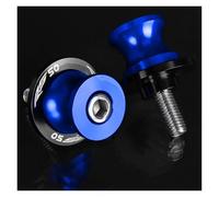 Moto CNC posteriore Stand Paddock Stand PER RS50 1996-2025 6MM Supporti Per Forcellone, Slider, Accessori, Vite Per Cavalletto Forcellone(6MM Blue LOGO)