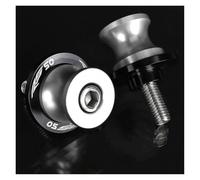 Moto CNC posteriore Stand Paddock Stand PER RS50 1996-2025 6MM Supporti Per Forcellone, Slider, Accessori, Vite Per Cavalletto Forcellone(6MM Silver LOGO)