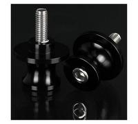 Moto CNC posteriore Stand Paddock Stand PER ZZR600 2009-2023 8MM Accessori Moto Supporto Bobina Forcellone In Alluminio CNC Viti Slider(8MM Black NO LOGO)