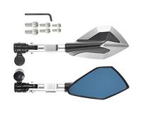 Moto CNC Specchio Retrovisore Laterale Specchi Di Vetro Blu Per GSX-R 600 750 1000 GSXR 1998-2020 2021 2022 2018