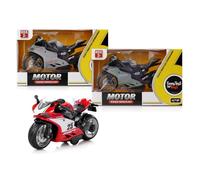 Moto con trazione a frizione con suoni e luci