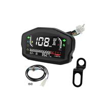 Moto Contachilometri Contagiri universale per moto fuoribordo, pannello digitale, indicatore dell'olio con sensore del carburante, tachimetro a LED per 1, 2, 4 cilindri
