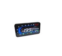 Moto Contachilometri Pannello di modifica del tachimetro digitale universale a LED da 12 V per moto, assemblaggio misuratore, contachilometri