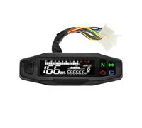 Moto Contachilometri Pannello visualizzazione del misuratore cruscotto digitale per moto KMH/MPH, spia di guasto motore, per la maggior parte dei veicoli a