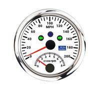 Moto Contachilometri Per misuratore velocità digitale personalizzato 85 mm per camion barche, 0-200 km/h, 0-120, contagiri, 8000 giri/min, per ATV marini, 9-32 V