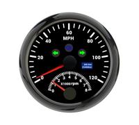 Moto Contachilometri Per misuratore velocità digitale personalizzato 85 mm per camion barche, 0-200 km/h, 0-120, contagiri, 8000 giri/min, per ATV marini, 9-32 V