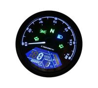 Moto Contachilometri Schermo universale per moto, tachimetro, contachilometri, contagiri, indicatore a doppia velocità, multifunzione, KMH/MPH