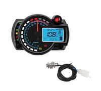 Moto Contachilometri Tachimetro universale per moto, cruscotto digitale a LED per Suzuki, pannello contaore per motocross a 7 colori