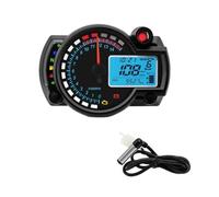 Moto Contachilometri Tachimetro universale per moto, cruscotto digitale a LED per Suzuki, pannello contaore per motocross a 7 colori
