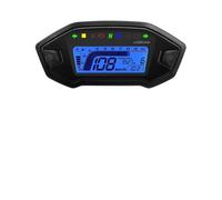 Moto Contachilometri Tachimetro universale per motocicletta, 7 colori, strumento digitale, indicatore di direzione, tachimetro da 13000 giri/min