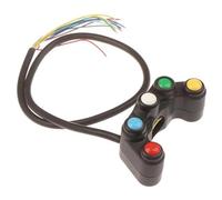 Moto Controller 5 Pulsanti Interruttori Per Manubrio Da 22 Mm Per Bici Da Corsa Accessori Per Interruttori Per Moto 12V 24V