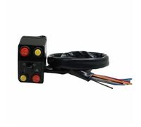 Moto Controller Interruttore Combinato A Cinque Funzioni Per Fari Di Svolta Per Motocicletta. Interruttore Combinato A Cinque Funzioni Per Luce Alta/vicina KG-021 Con Doppio Flash