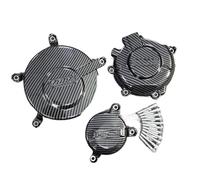Moto Coperchio Motore Per SUZUKI Per GSXR600 Per GSXR750 2006-2022 K6-K9 K11 E L0-L9 Accessori Per Moto Copertura Di Protezione Del Motore Motore Scudo Protezione(Carbon fiber printin)