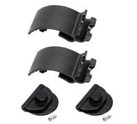 Moto Copertura Laterale della Batteria Clip per coperchio laterale della batteria lato sinistro adatte per Harley Sportster Xl883 Xl1200 48 72 Set di clip per coperchio sella moto(2004-2013 Black)