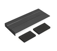 Moto Copertura Laterale della Batteria Kit copri batteria con scanalatura quadrata per moto, adatto per Harley Sportster XLH 1200 883 1991-1997, sostituisce l'OEM 66347-91(Battery Top Cover A)