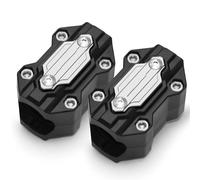 Moto Crash Bar Per Moto Per Guzzi V85TT V9 Per Roamer Accessori Speciali Protezione Motore Paraurti Blocco Decorativo Gabbia Protezione Moto(Two titanium)