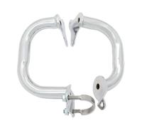 Moto Crash Bar Per NightHawk CB750 CB 750 1992-2011 2003 2004 2005 2006 2007 2008 2009 2010 Paraurti Moto Protezione Motore Crash Bar Gabbia Protezione Moto(Chrome)