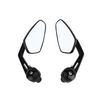 Moto Cruiser Chopper ATV Alluminio 7/8', Per BMW, Per Ducati, Per Aprilia, Per Victory, Specchio Retrovisore Laterale Bar End (White lens)