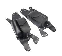 Moto Cuoio DELL'UNITÀ di elaborazione Sinistra Lato Destro Sacchetto di Protezione Della Borsa con Bevanda Acqua Portabottiglie Per Harley Touring Electra Street Tri Glide Road King Glide 1983-2023
