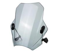 Moto Cupolino Motociclo Deflettore Aria Copri Parabrezza Universali Per Moto Parabrezza Regolabile Manubri Da 22 Mm 28 Mm 25 Mm Cupolino Touring(Clear wind)
