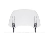 Moto Cupolino Parabrezza Per BMW R1250GS Per Suzuki Deflettore D'aria Rialzato Accessori Estensione Parabrezza Moto Parabrezza Universale Deflettore Per Moto(Type B-Clear)