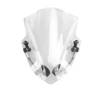 Moto Cupolino Parabrezza Per CFMOTO CF Per Moto 650 NK 2023 650NK Parabrezza Accessori Per Moto Parabrezza Staffa Regolabile 7/8" 22mm Manubrio Nero Deflettore Per Moto(Clear)