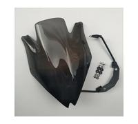 Moto Cupolino Parabrezza Per Kawasaki Per Z750 Per Z750R 2007 2008 2009 2010 2011 2012 Parabrezza Per Moto Parabrezza Con Staffa Fumo Trasparente Deflettore Per Moto(Black)